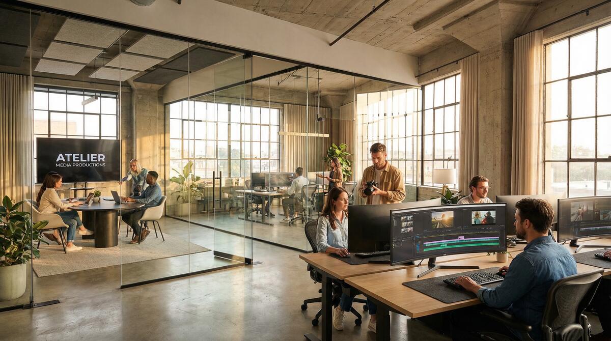 蘑菇视频公司环境